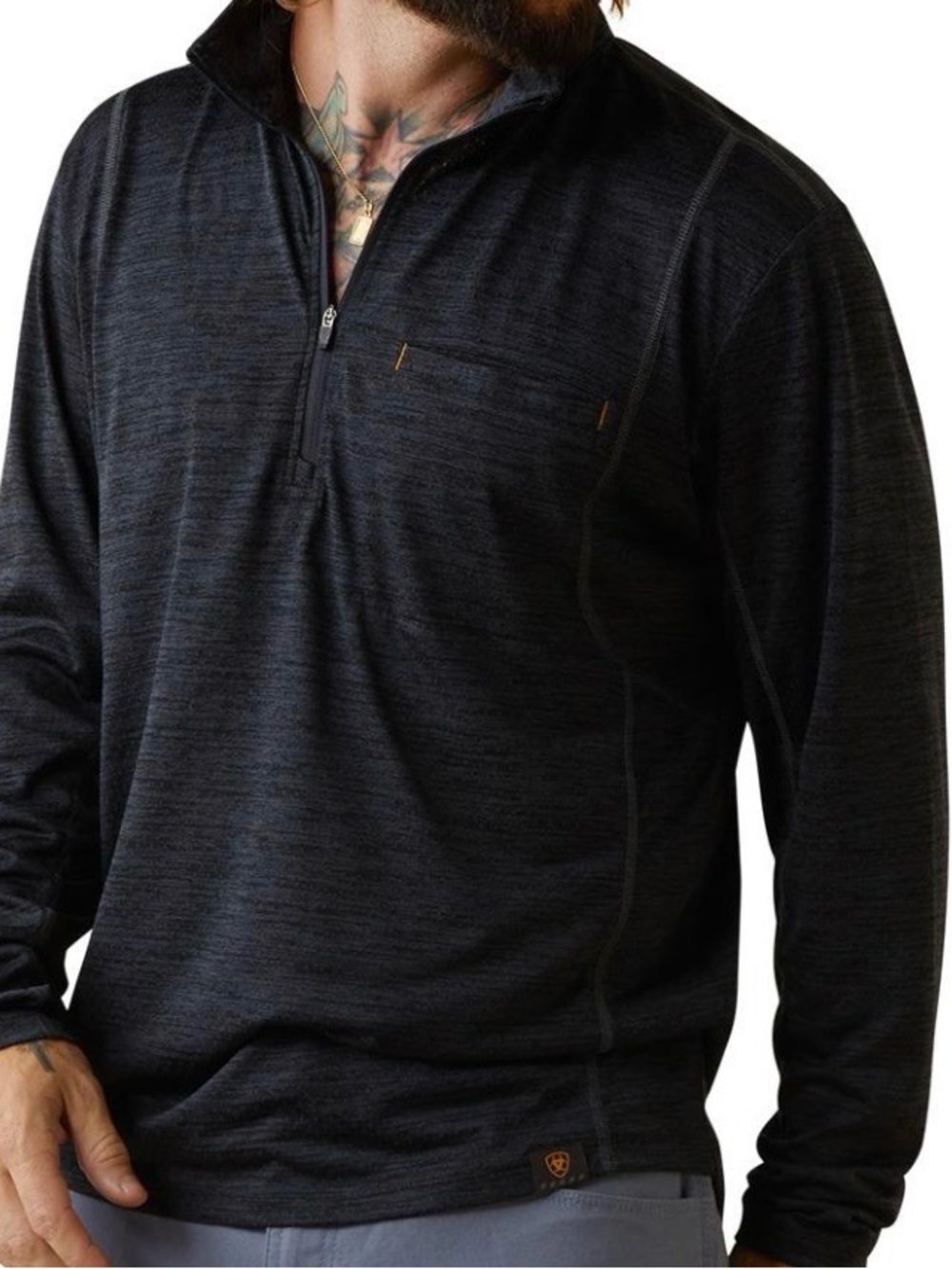 Men's Long Sleeve Quarter-Zip Pullover NWT